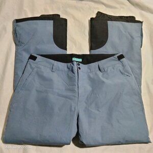 Roxy Women's Blue Snow Pants XL DryFlight Insulated Ski Snowboard Winter NWOT